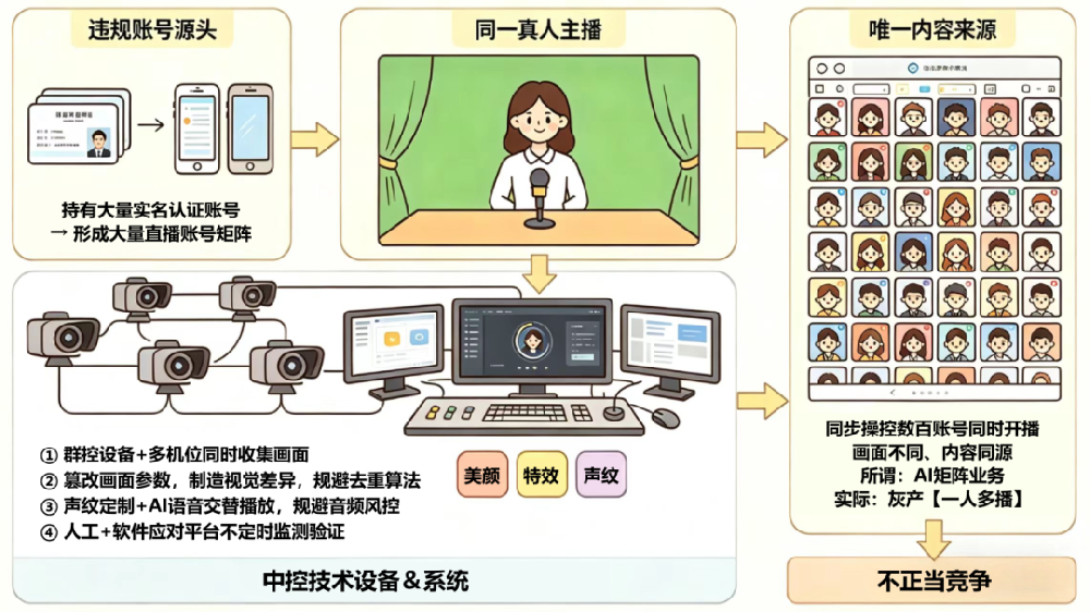 主播竟有“分身术”！杭州互联网法院公开开庭审理涉AI辅助“一人多播”网络不正当竞争纠纷案